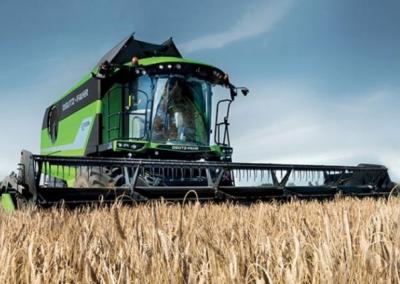 Deutz-Fahr kombainas.