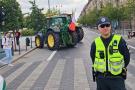 Ūkininkų protestas Vilniuje. Gedimino Stanišausko nuotr.